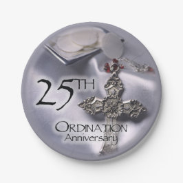 第25回Ordination Anniversaryクロスホスト ペーパープレート
