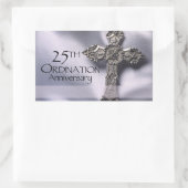 第25回Ordination Anniversaryクロスホスト 長方形シール (バッグ)