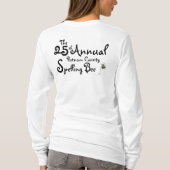 第25年次Putnam郡のスペリングコンテスト Tシャツ (裏面)