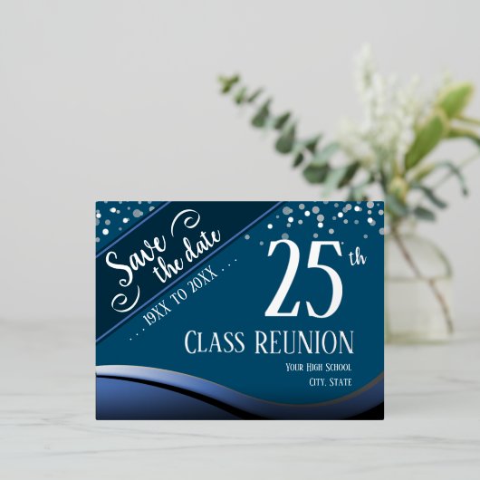 第25期クラス懇親会ブエレガントルー 箔シーズンポストカード (立ち正面)