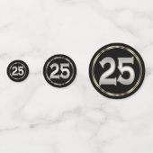 第25期白黒グリッター コンフェッティ (裏面)