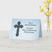 第25期銀交替記念司祭クロス カード (黄色い花)