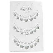 第25期銀結婚行白番 ミディアムペーパーバッグ (正面)