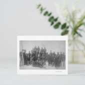 第25歩兵のブラック「バッファロー兵」 ポストカード (スタンド正面)