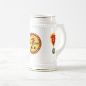 第25歩兵師団アフガニスタン退役軍人 ビールジョッキ (正面右)