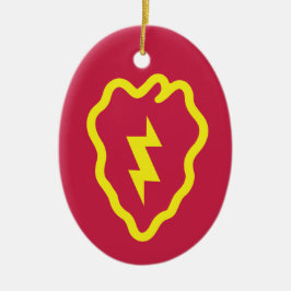 第25歩兵師団クリスマス セラミックオーナメント