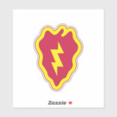 第25歩兵師団バッジ シール (シート)