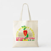 第25歩兵師団ベトナム退役軍人 トートバッグ (裏面)
