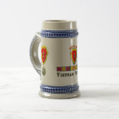 第25歩兵師団ベトナム退役軍人 ビールジョッキ (正面左)