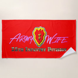 第25歩兵師団妻 ビーチタオル