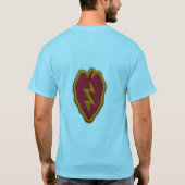 第25歩兵師団退役軍人はLRPSを攻撃 Tシャツ (裏面)