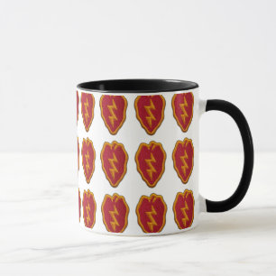 第25歩兵師団退役軍人パッチMug マグカップ