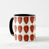 第25歩兵師団退役軍人パッチMug マグカップ (正面左)