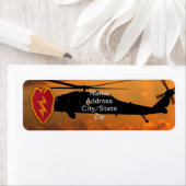 第25歩兵師団退役軍人ヴェットパッチ ラベル (インサイチュ)