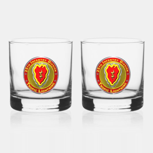 第25歩兵師団 ウイスキーグラス (正面)