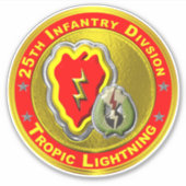 第25歩兵師団 シール (正面)