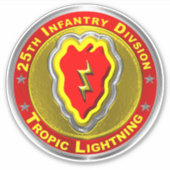 第25歩兵師団 シール (正面)