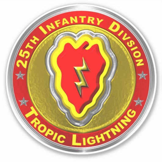 第25歩兵師団 シール (正面)