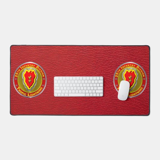 第25歩兵師団 デスクマット (キーボード&マウス)