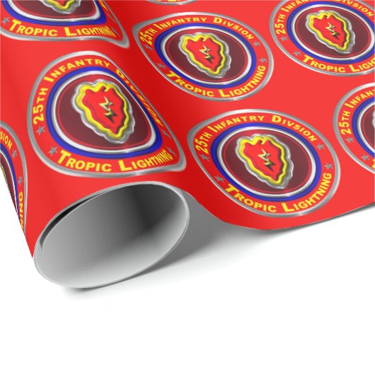 第25歩兵師団 "トロピック・ライトニング" ラッピングペーパー (ロールコーナー)