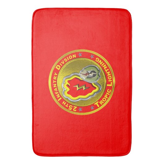 第25歩兵師団 バスマット (正面縦)