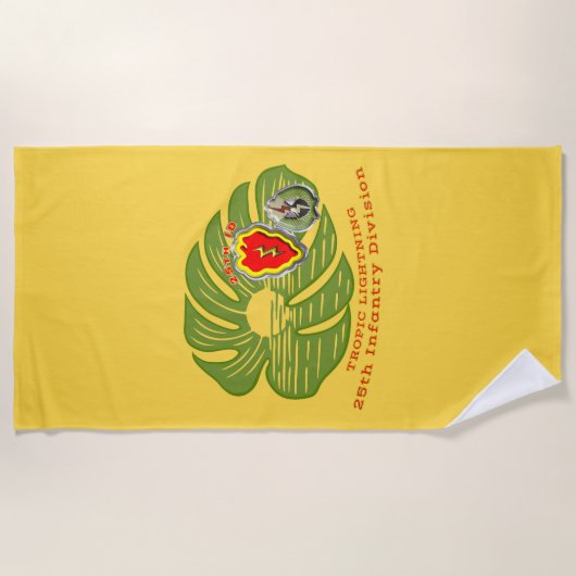 第25歩兵師団 ビーチタオル (正面)