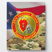 第25歩兵師団 フォトプラーク (正面)