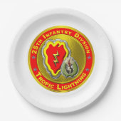 第25歩兵師団 ペーパープレート (正面)