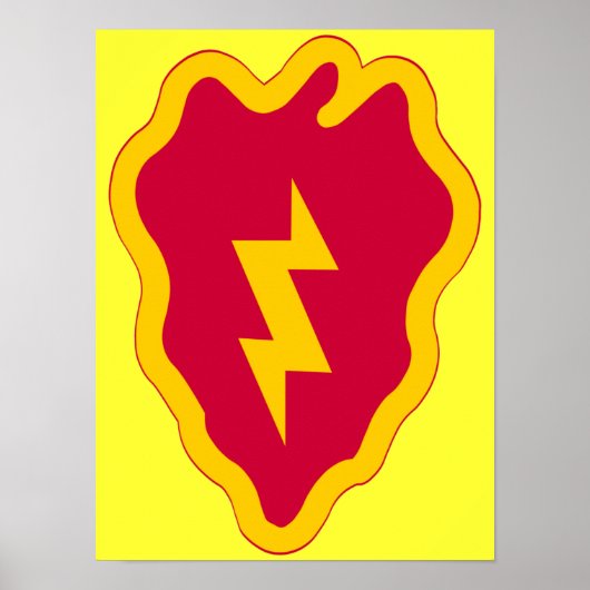 第25歩兵師団 ポスター (正面)