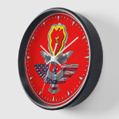 第25歩兵師団 壁時計 (傾斜)