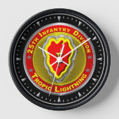 第25歩兵師団 壁時計 (正面)