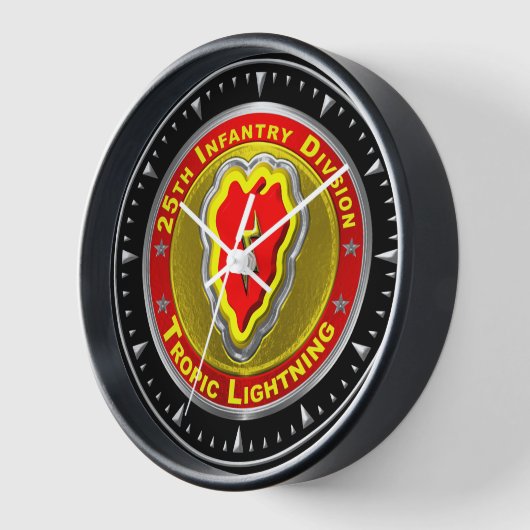 第25歩兵師団 壁時計 (傾斜)