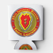 第25歩兵師団 缶クーラー (裏面)