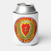 第25歩兵師団 缶クーラー (缶裏面)