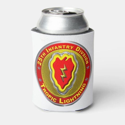 第25歩兵師団 缶クーラー (缶裏面)