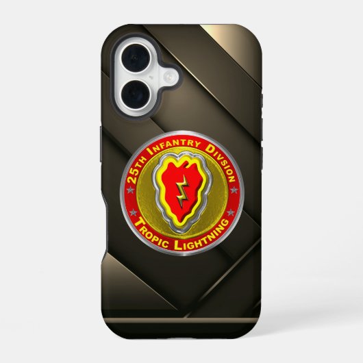第25歩兵師団 iPhone 16ケース (裏面)