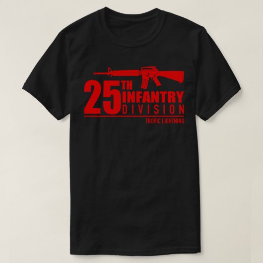 第25歩兵師団 Tシャツ (デザイン正面)