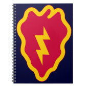 第25歩兵部隊 ノートブック (正面)