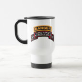 第25歩兵部隊LRSスクロール、レーンジャータブ トラベルマグ (左)