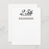 第25種懇親会 招待状 (正面/裏面)