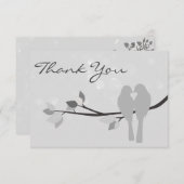 第25記念日の仲の良い恋人同士は感謝していしています サンキューカード (正面/裏面)