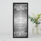 第25記念日 招待状 (スタンド正面)