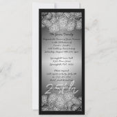 第25記念日 招待状 (正面)