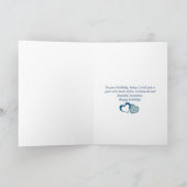 第25誕生日のテンプレートカード カード (内部)