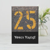 第25誕生日招待状 招待状 (スタンド正面)