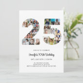 第25誕生日第25カスタム号写真集 招待状 (スタンド正面)