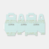 第25誕生日紙吹雪 フェイバーボックス (折り畳みなし)