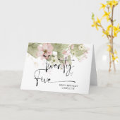 第25誕生日25ハッピーバースデー カード (黄色い花)