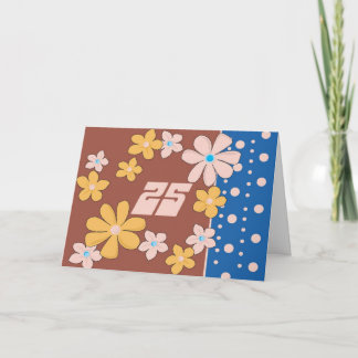 第25誕生日 カード