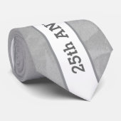 第25音を弱められる結婚記念日の銀はC01を去ります ネクタイ (ロール)